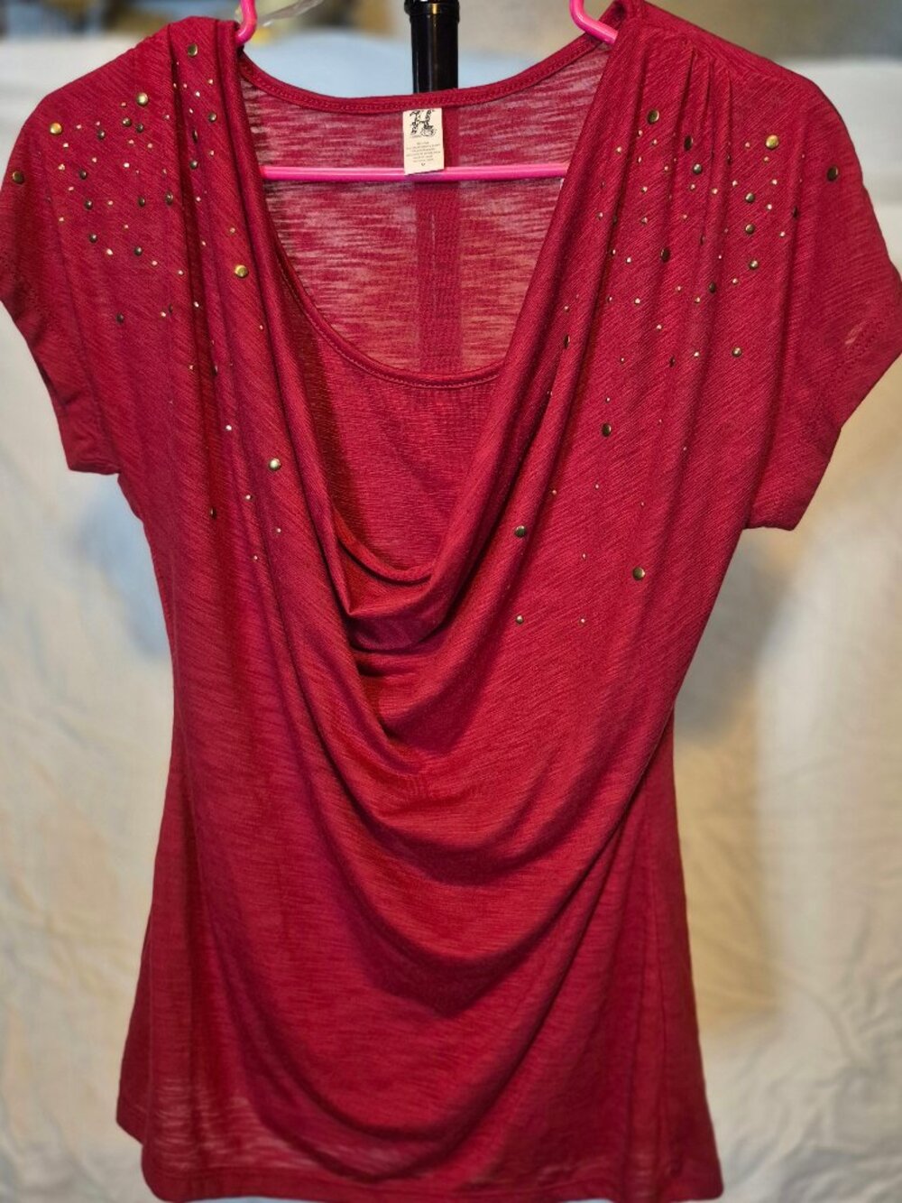 Ladies Top , size M. Built in tank top.